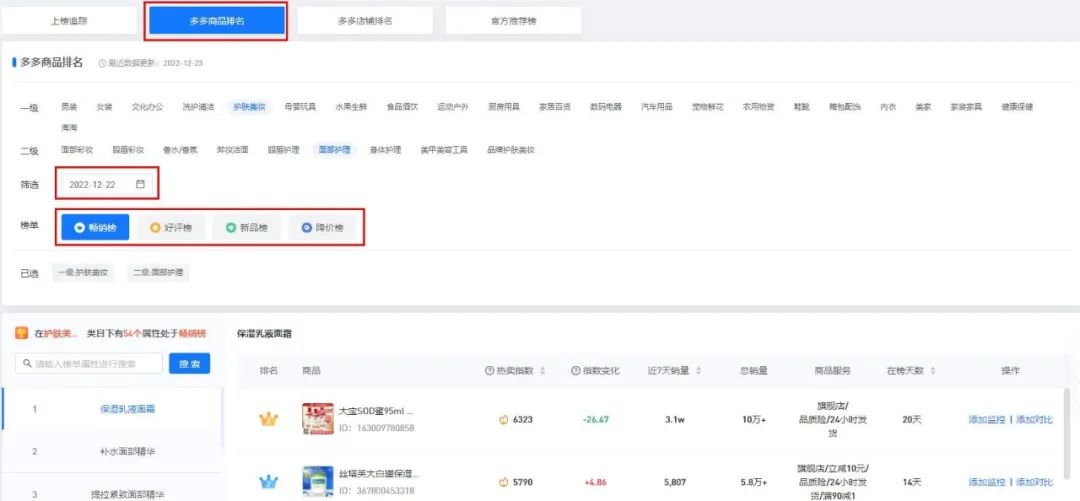 多多参谋 | 多多数据排行榜怎么看?怎么上排行榜获取流量? - 第7张 - 多多参谋 多多参谋 | 多多数据排行榜怎么看?怎么上排行榜获取流量? - 第7张